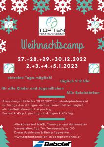 Weihnachtscamp 2022/23